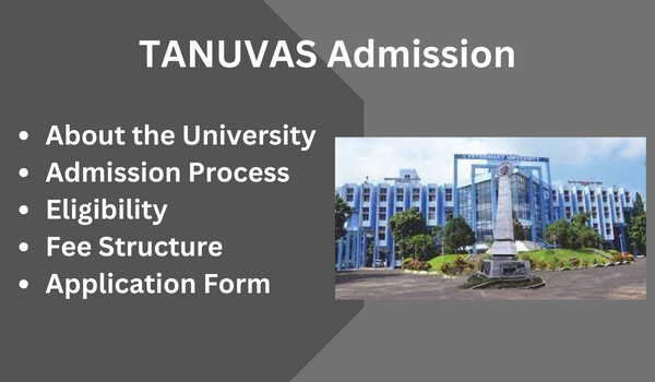 TANUVAS Admission 2023-24: Courses, Eligibility, Fee & Dates