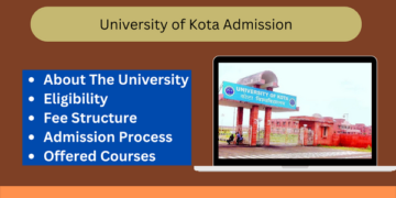 University Of Kota Admission 2024-25